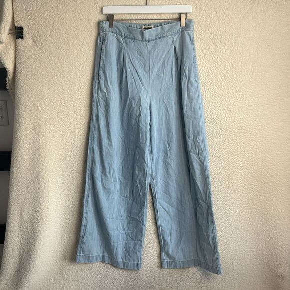 Madewell Pull-On Straight Jeans in‎ Dorset Wash Medium - Picture 1 of 11